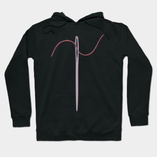 Needle Threading - Eye of a Needle - Sew Tool Hoodie